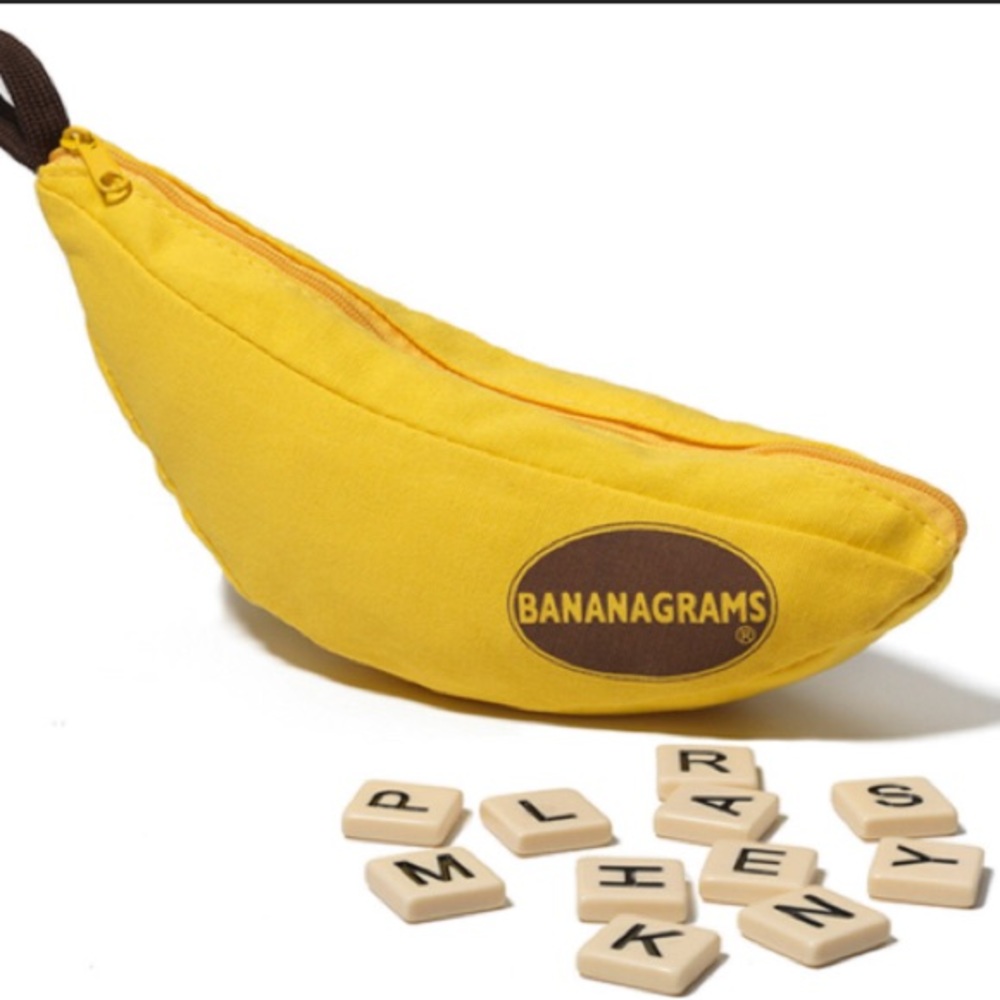 Bananagrams scrabble word game